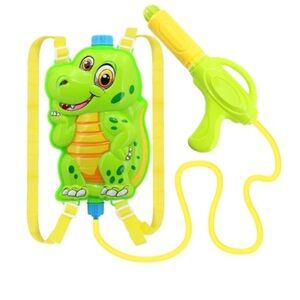 Green and Yellow Dinosaur Water Blaster Playset